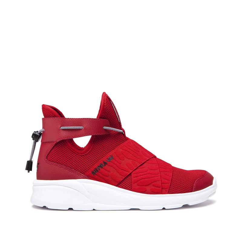 Supra ANEVAY Laufschuhe Damen Rot Online Kaufen OJTCF7649